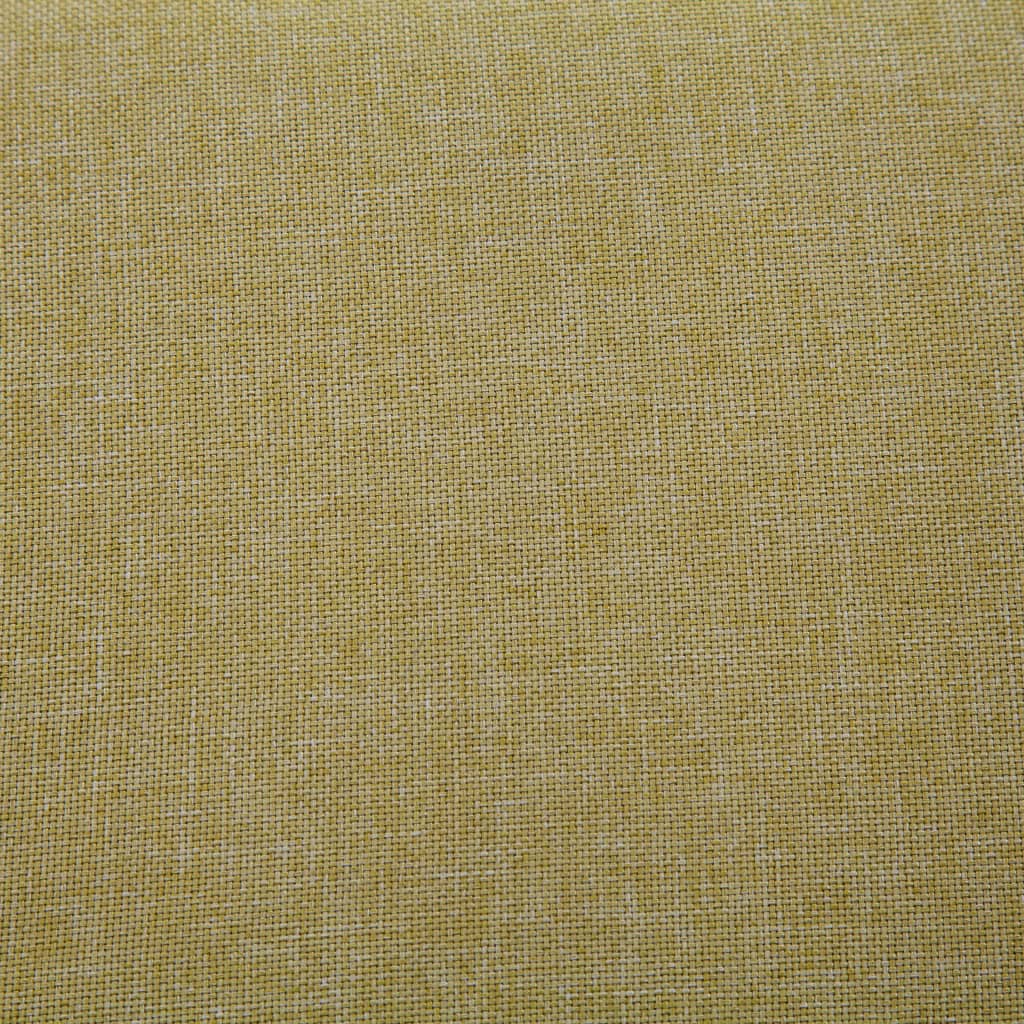bænk med opbevaringsrum 116 cm polyester grøn