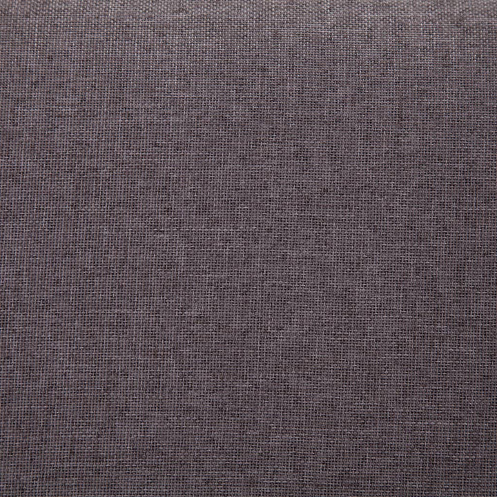 bænk med opbevaringsrum 116 cm polyester gråbrun