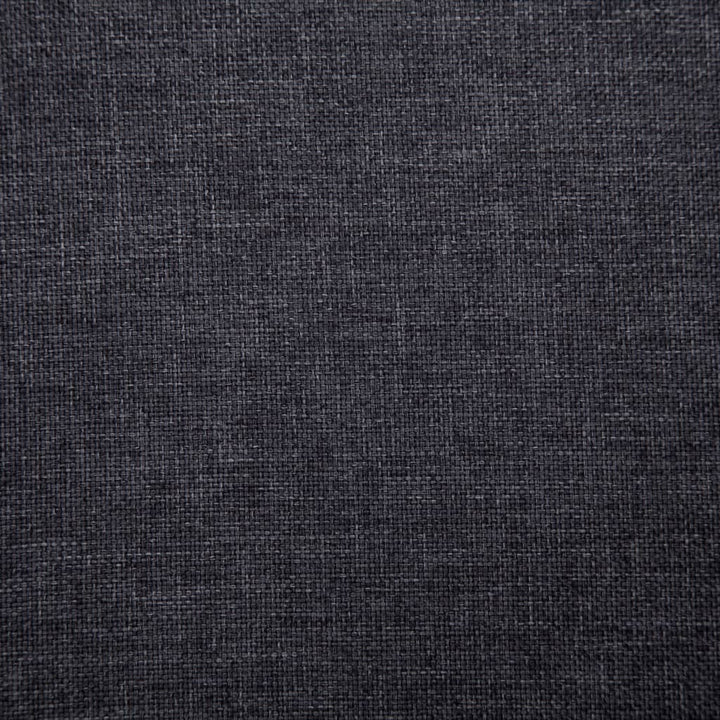 bænk 139,5 cm polyester mørkegrå