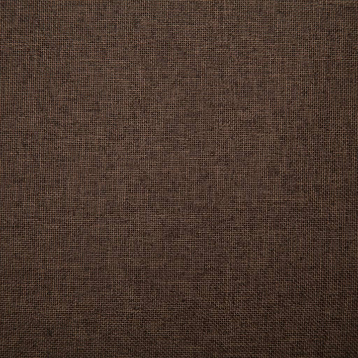 bænk 139,5 cm polyester brun