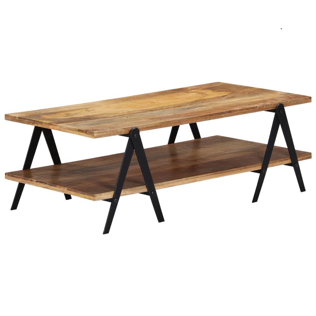 sofabord 115 x 60 x 40 cm massivt mangotræ