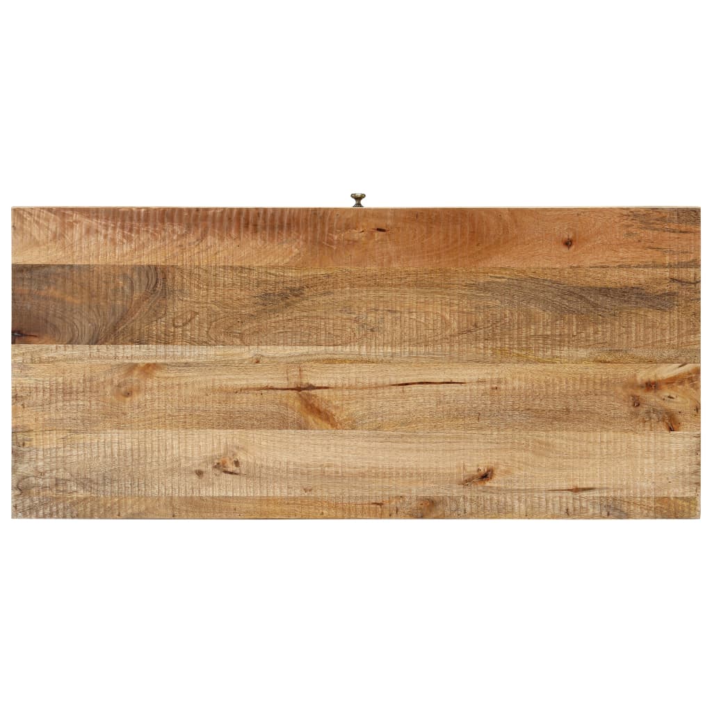 sofabord 110 x 50 x 40 cm massivt mangotræ