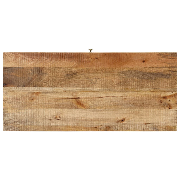 sofabord 110 x 50 x 40 cm massivt mangotræ
