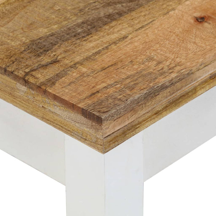 sofabord 110 x 50 x 40 cm massivt mangotræ