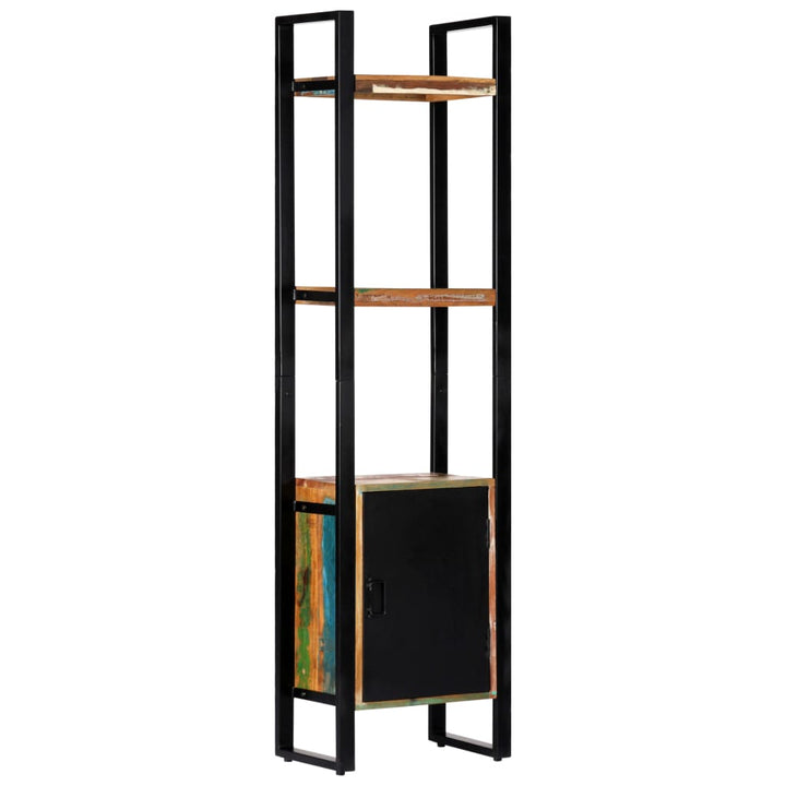 bogreol 45x30x171 cm massivt genbrugstræ