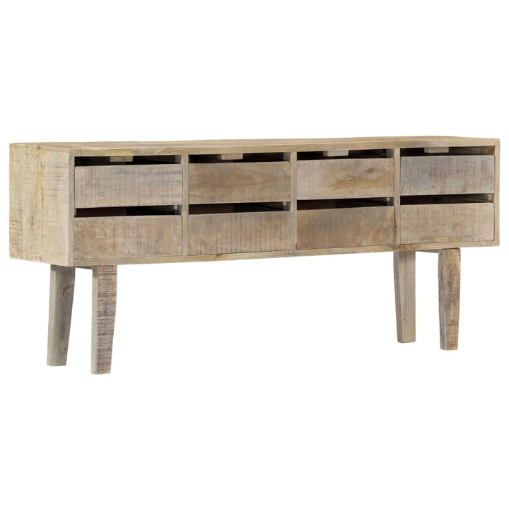 skænk 140 x 30 x 60 cm massivt mangotræ
