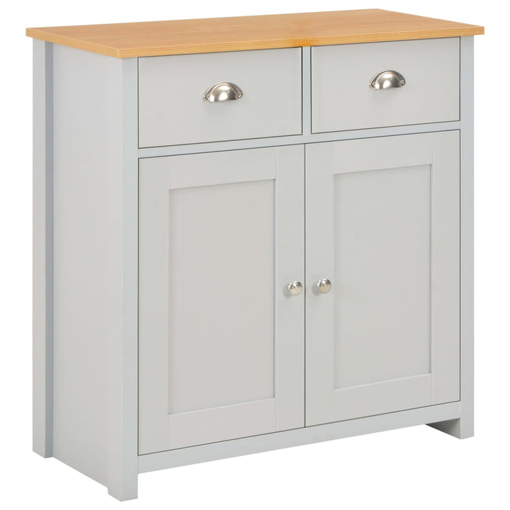 skænk 79x35x81 cm grå