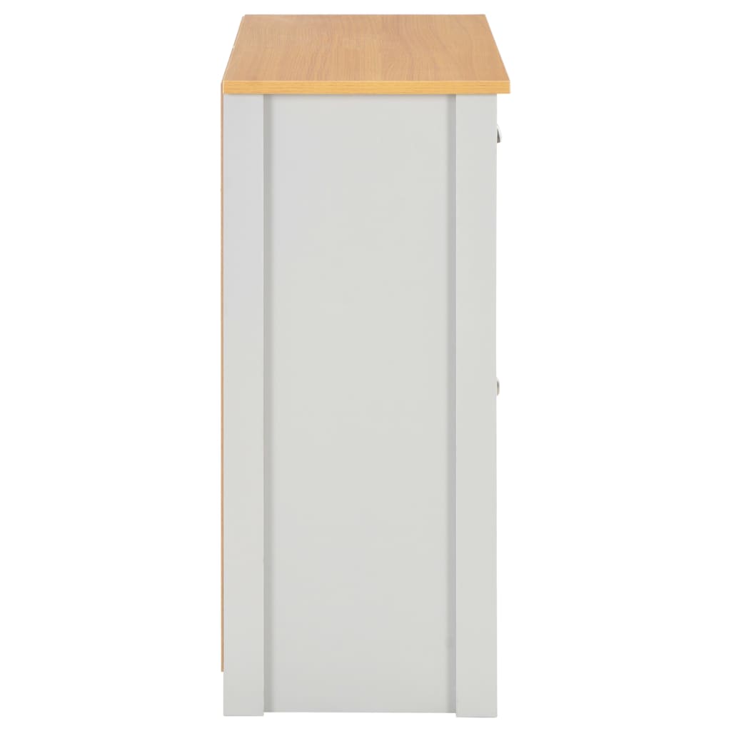 skænk 79x35x81 cm grå