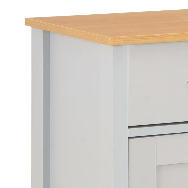 skænk 79x35x81 cm grå