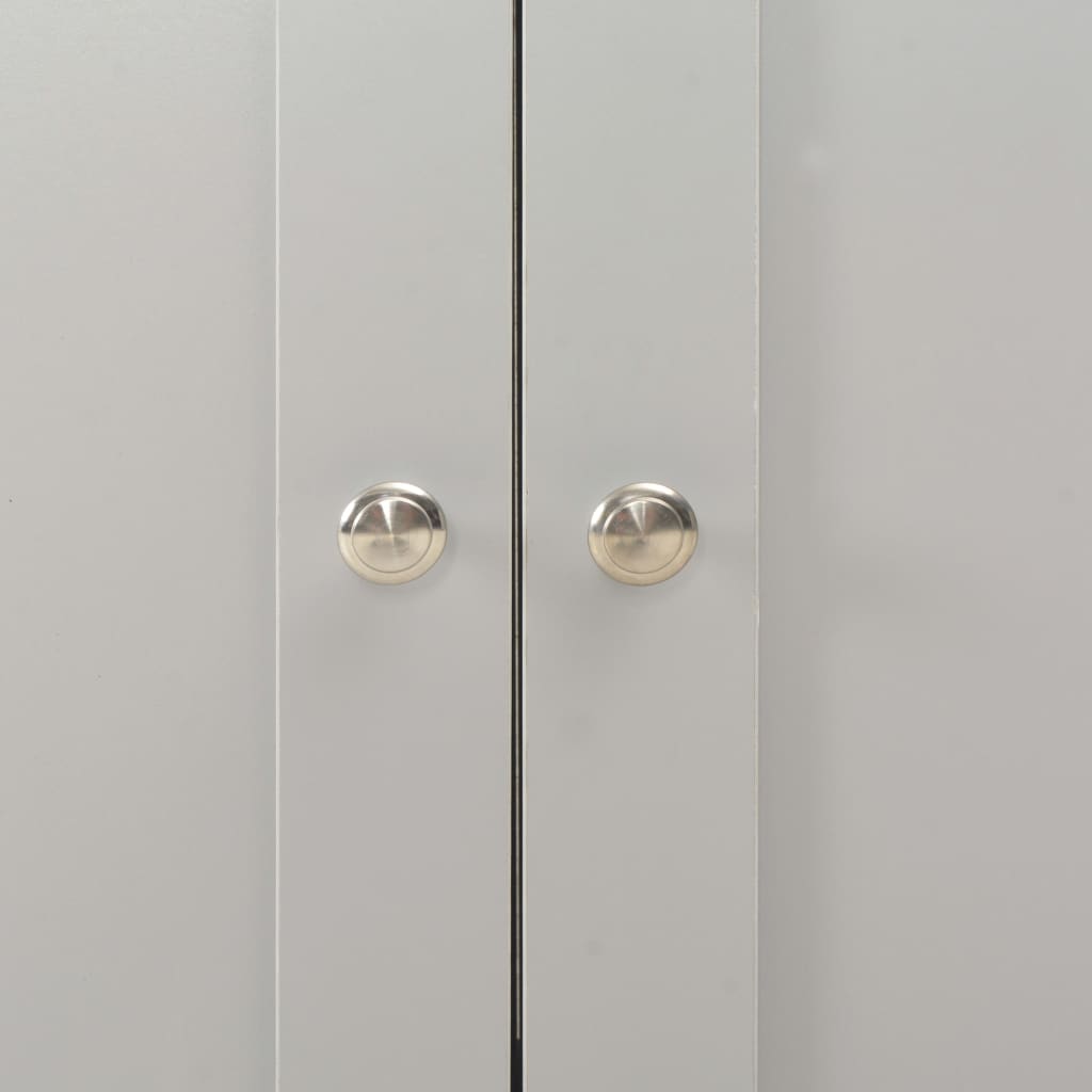 skænk 79x35x81 cm grå