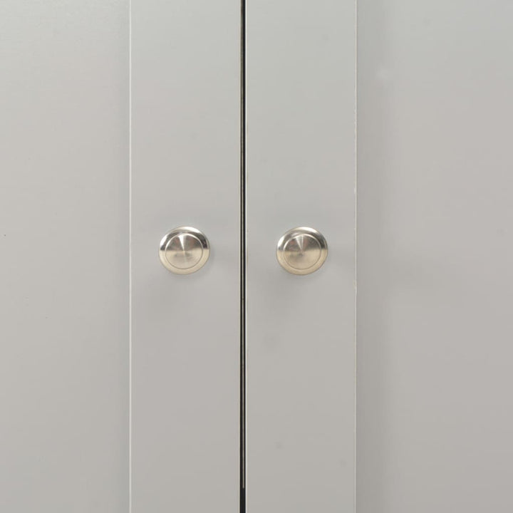 skænk 79x35x81 cm grå