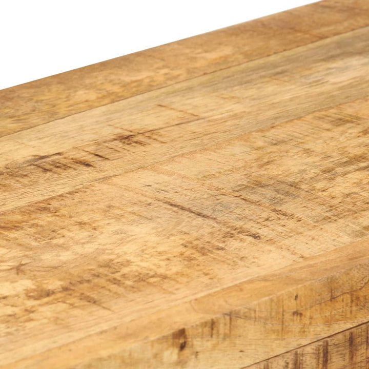 konsolbord massivt mangotræ 110 x 30 x 76 cm