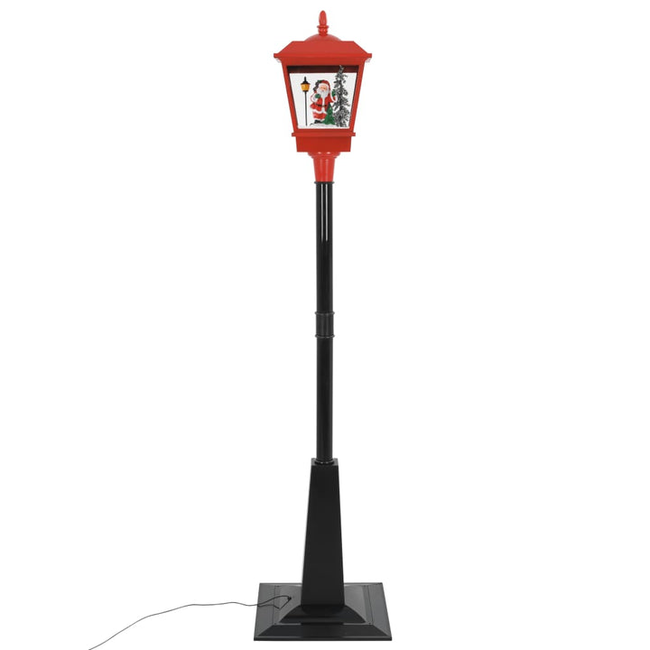 julegadelampe med julemand 180 cm LED