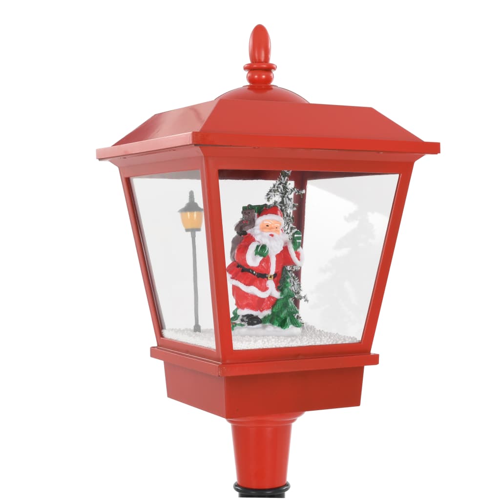 julegadelampe med julemand 180 cm LED