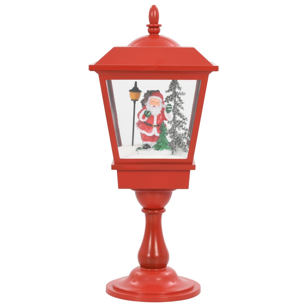 julepiedestallampe med julemand 64 cm LED