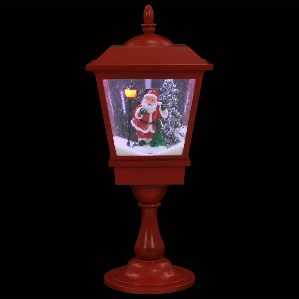 julepiedestallampe med julemand 64 cm LED