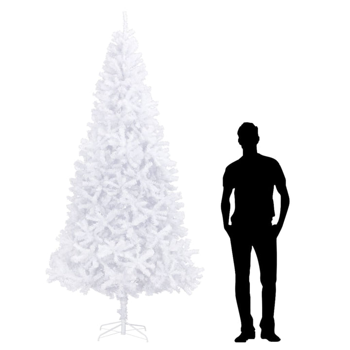 kunstigt juletræ 300 cm hvid