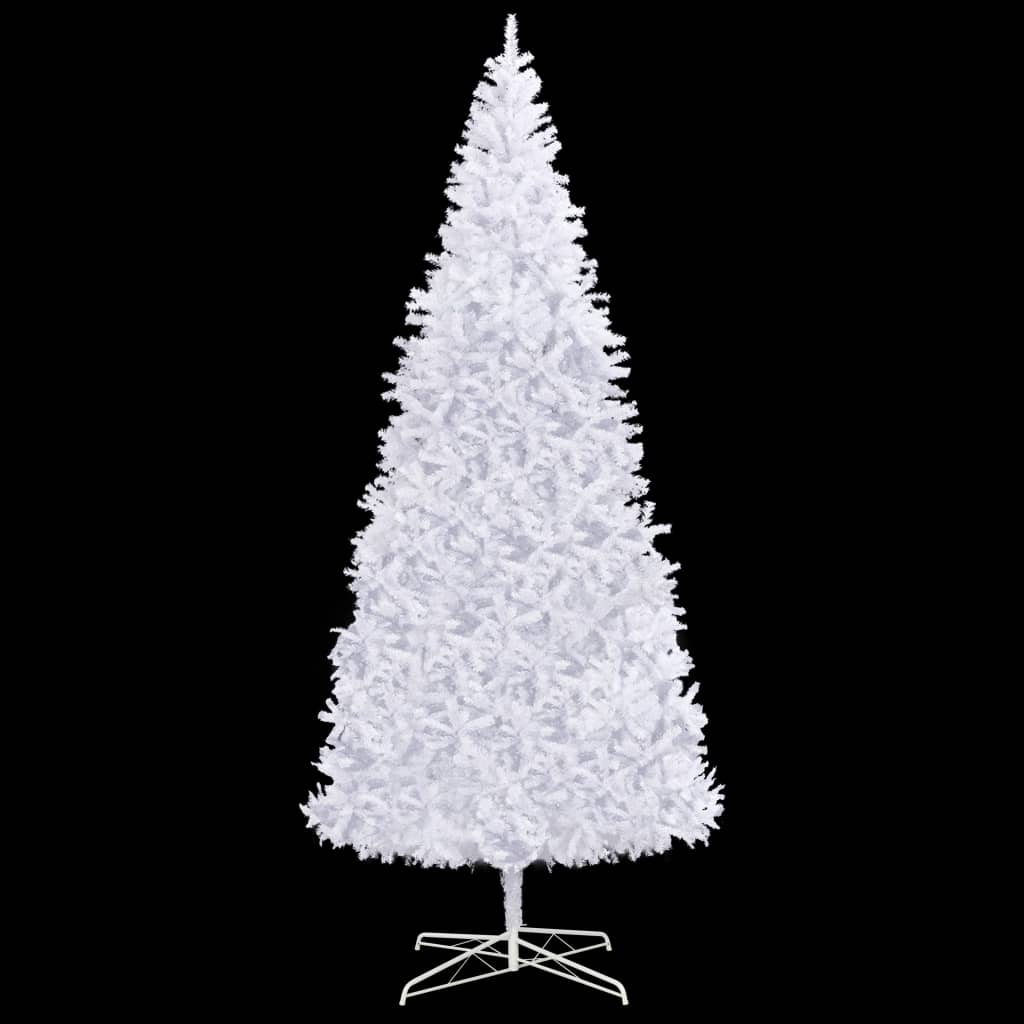 kunstigt juletræ 400 cm hvid