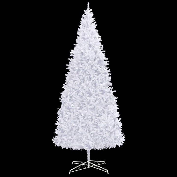 kunstigt juletræ 400 cm hvid
