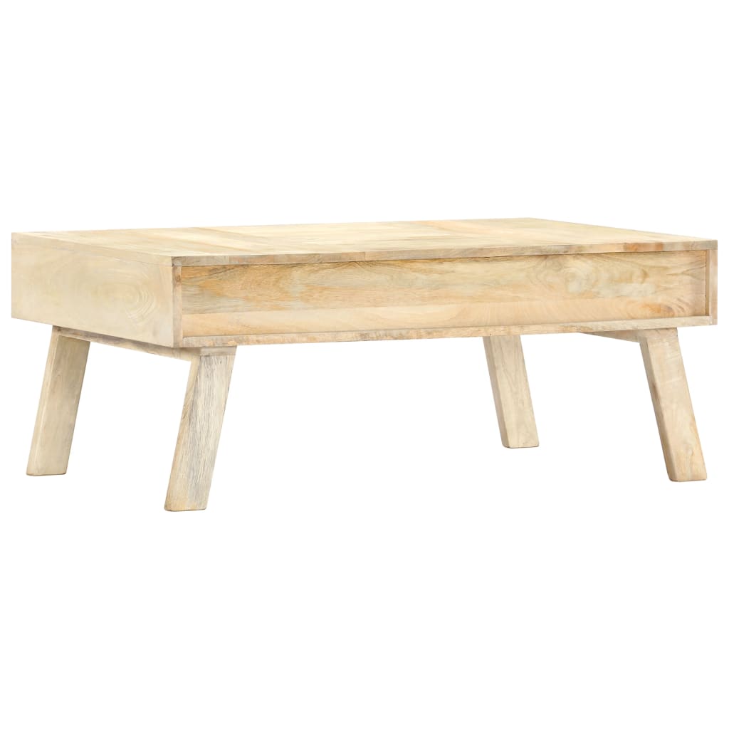 sofabord 100x60x40 cm massivt mangotræ