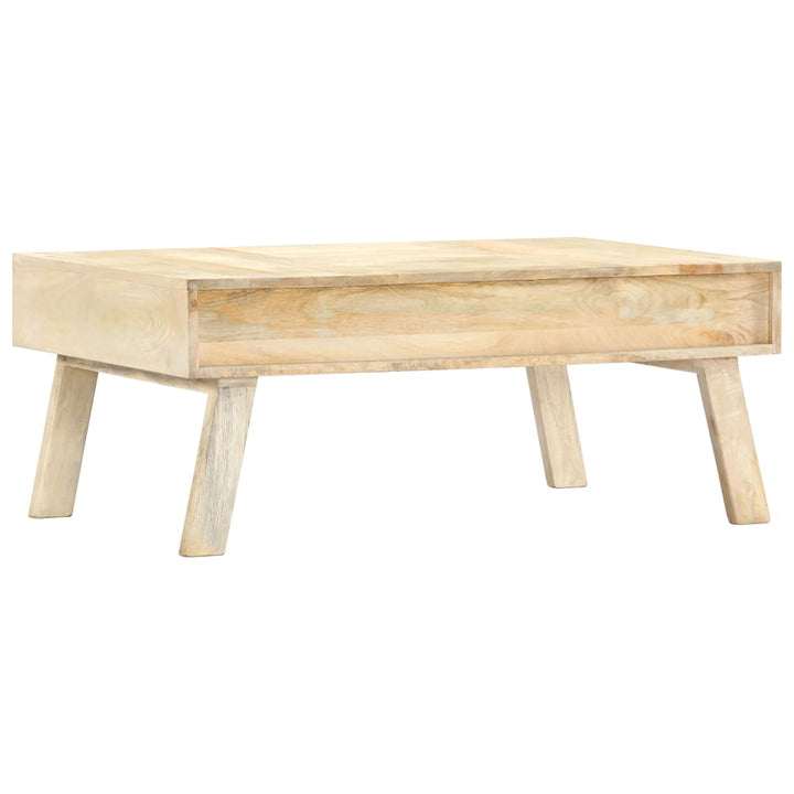 sofabord 100x60x40 cm massivt mangotræ