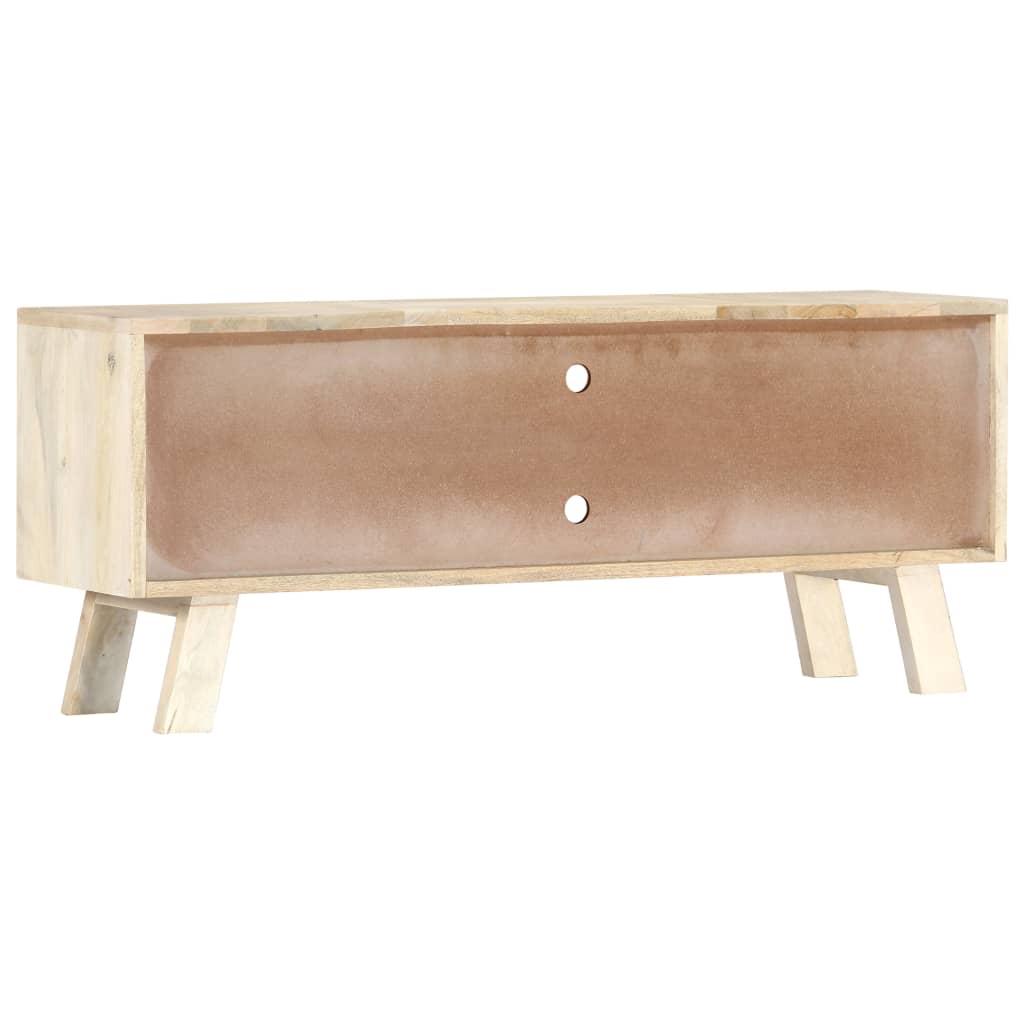 tv-skab 110 x 30 x 44 cm massivt mangotræ