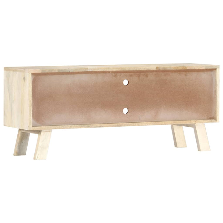 tv-skab 110 x 30 x 44 cm massivt mangotræ