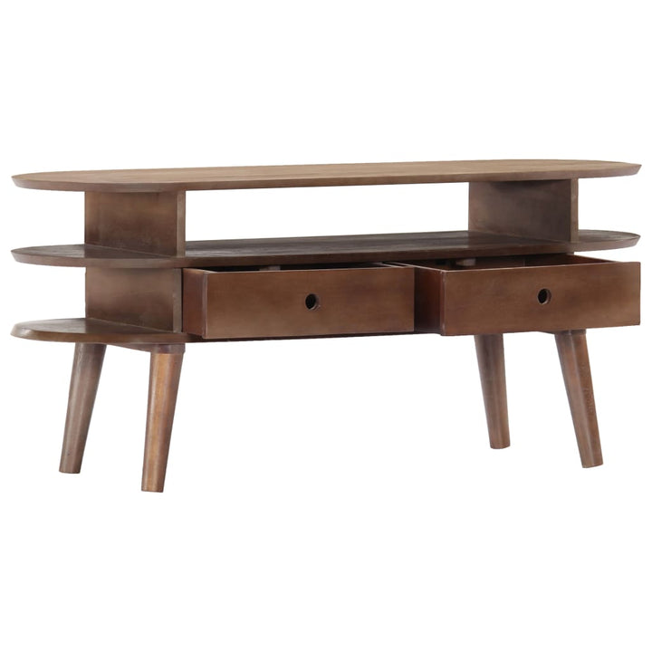tv-skab 110 x 35 x 50 cm massivt akacietræ