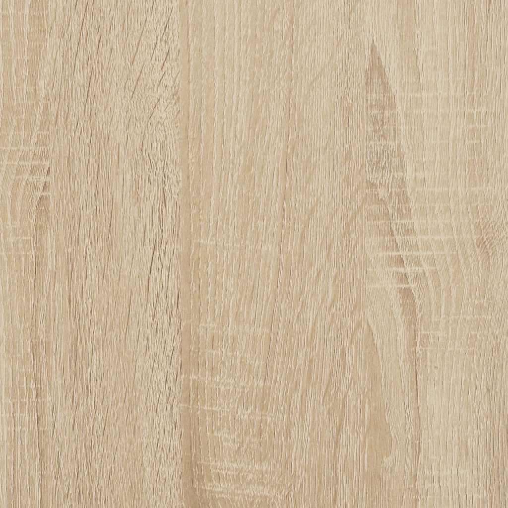 klædeskab 50x50x200 cm konstrueret træ sonoma-eg