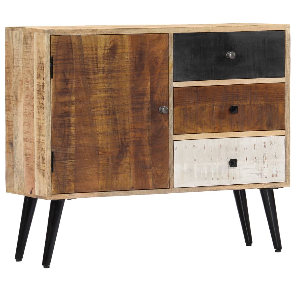 skænk 88 x 30 x 73 cm massivt mangotræ