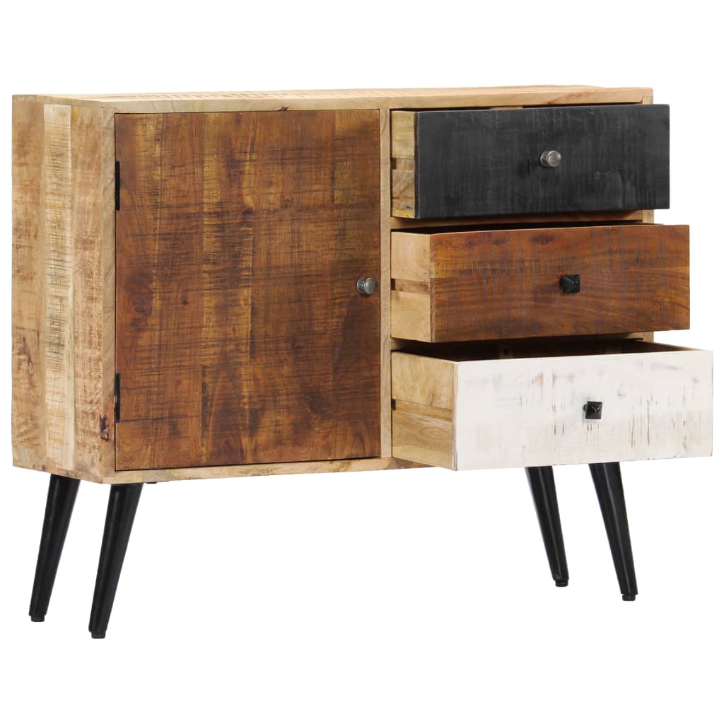 skænk 88 x 30 x 73 cm massivt mangotræ
