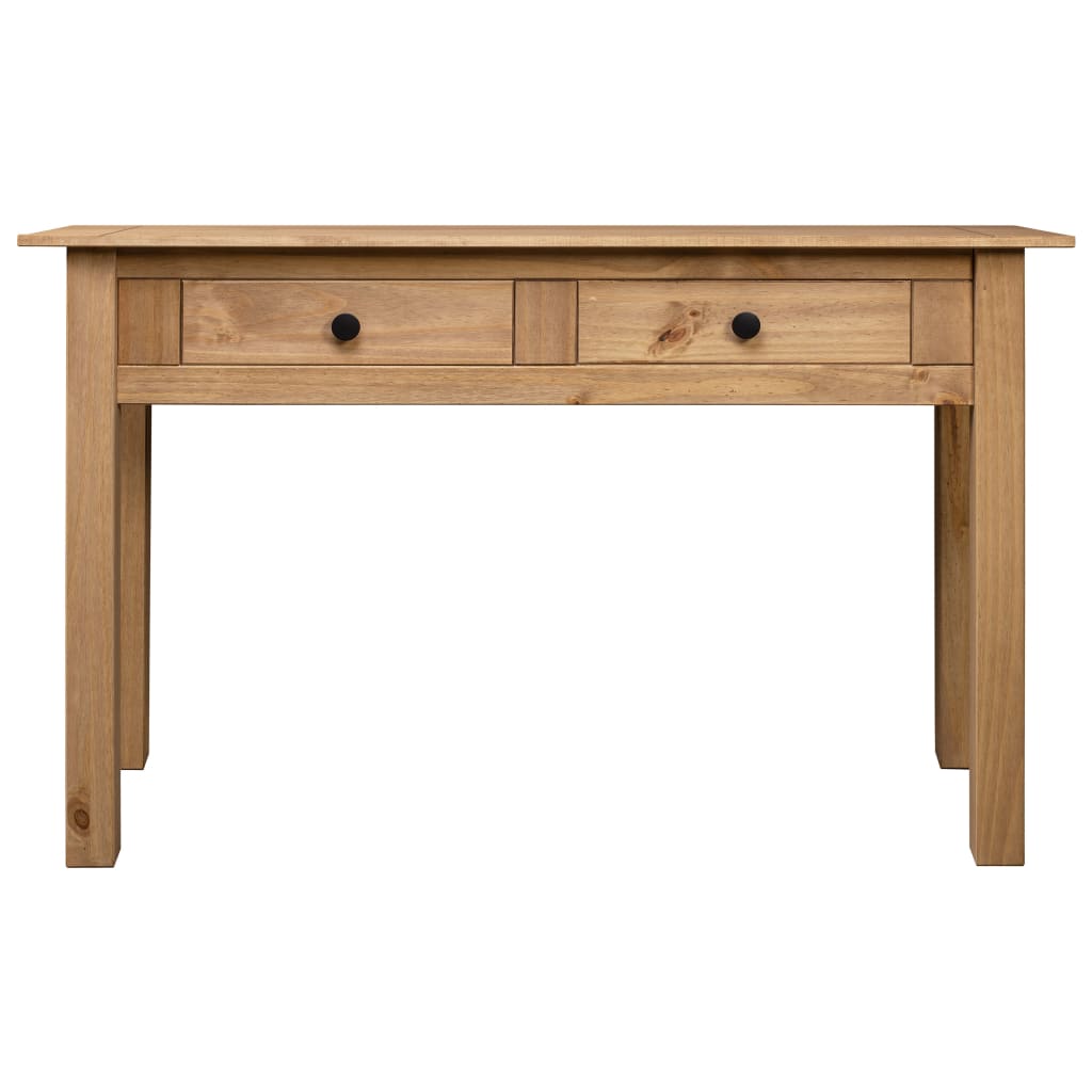 konsolbord Panama-serien 110x40x72 cm massivt fyrretræ