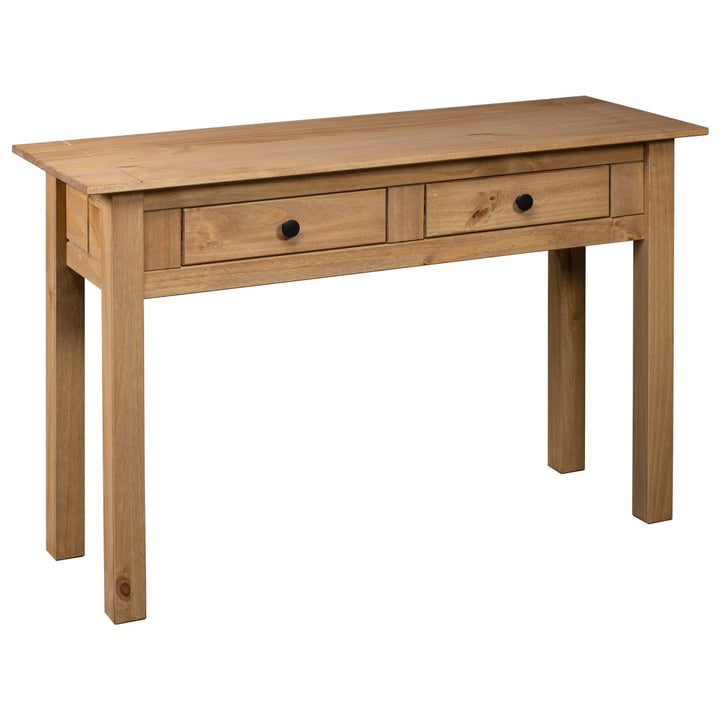 konsolbord Panama-serien 110x40x72 cm massivt fyrretræ