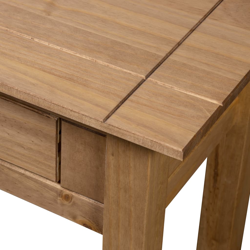 konsolbord Panama-serien 110x40x72 cm massivt fyrretræ