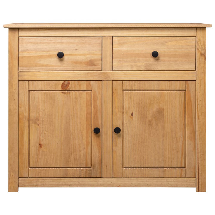 skænk Panama-serien 93x40x80 cm massivt fyrretræ