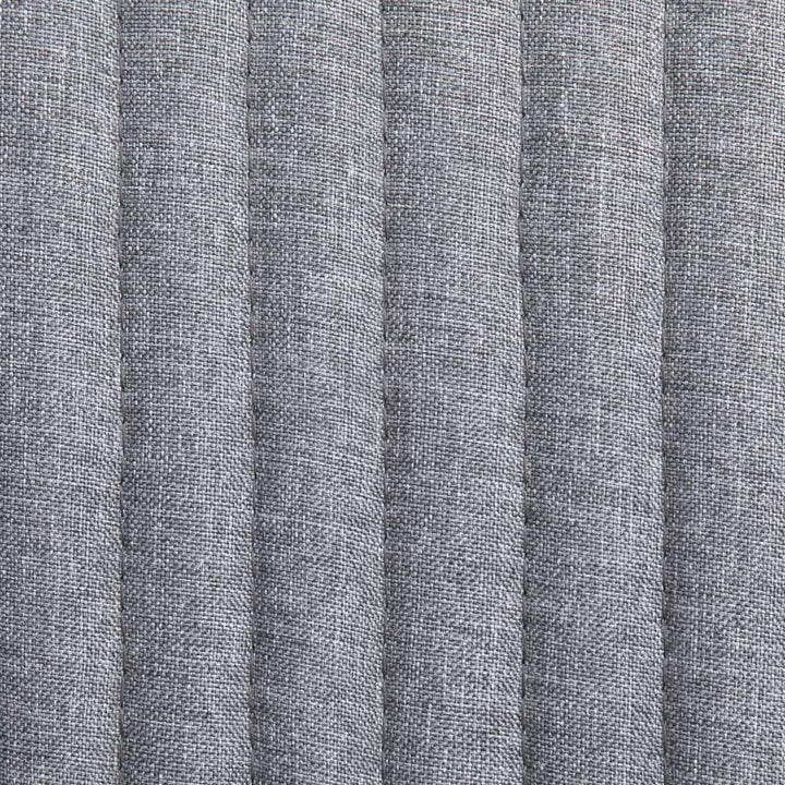 spisebordsstole 4 stk. stof lysegrå