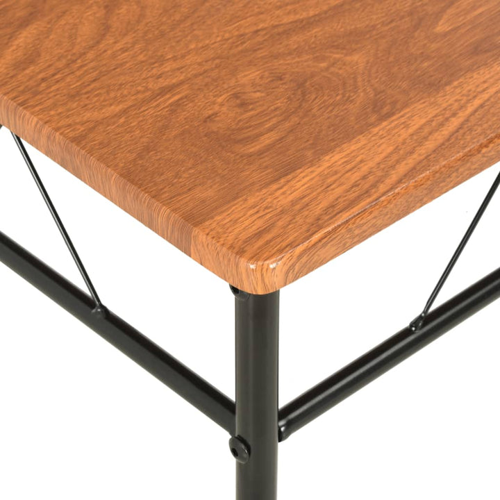 spisebordsstole 4 stk. MDF brun