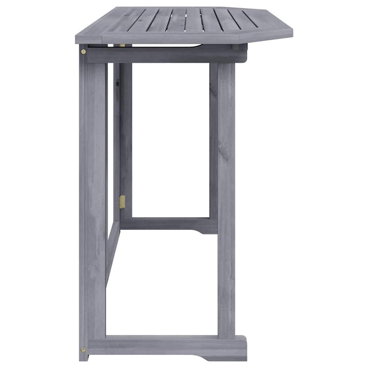 foldbart altanbord 90x50x74 cm massivt akacietræ