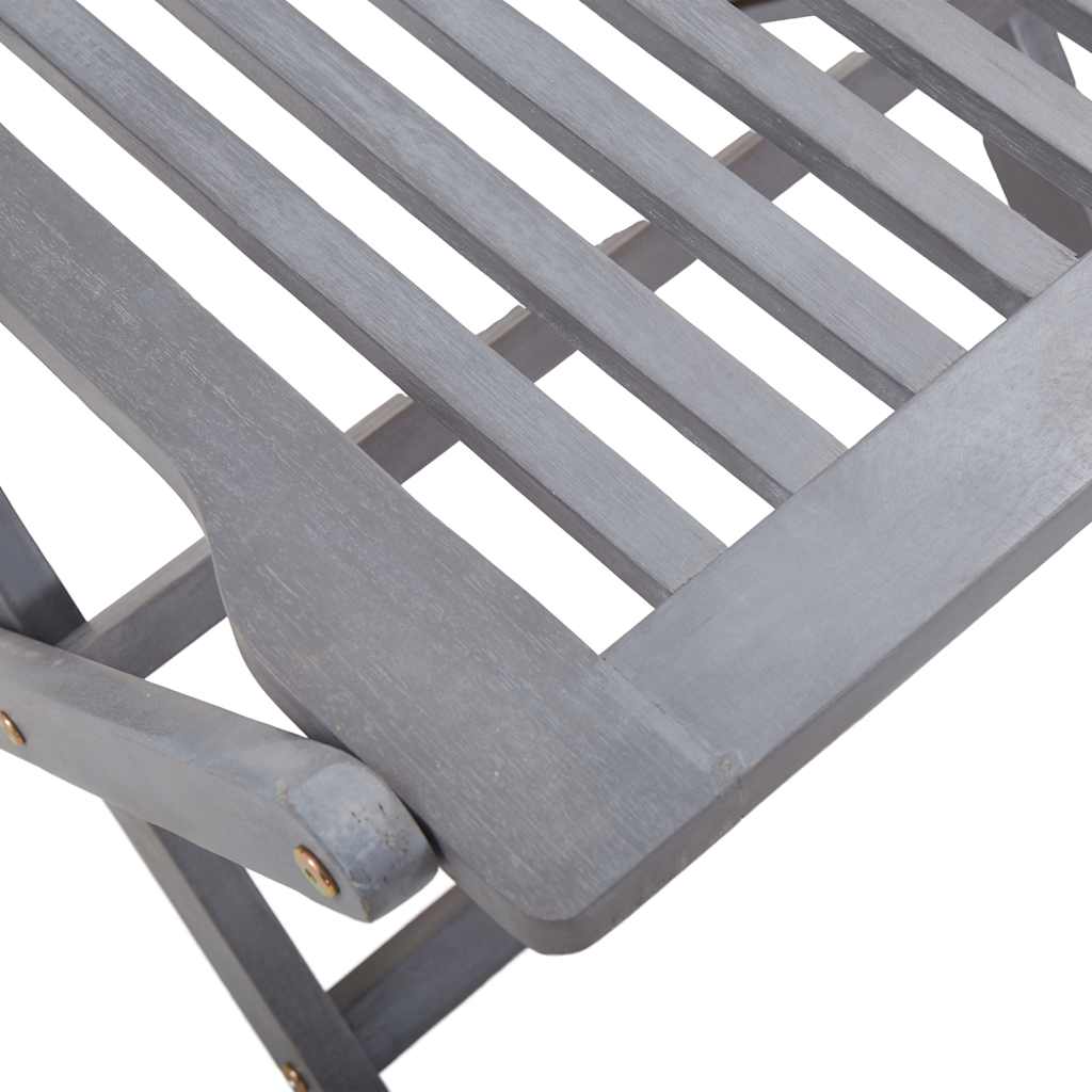 foldbare havestole 4 stk. massivt akacietræ