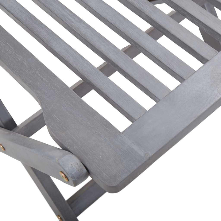 foldbare havestole 4 stk. massivt akacietræ