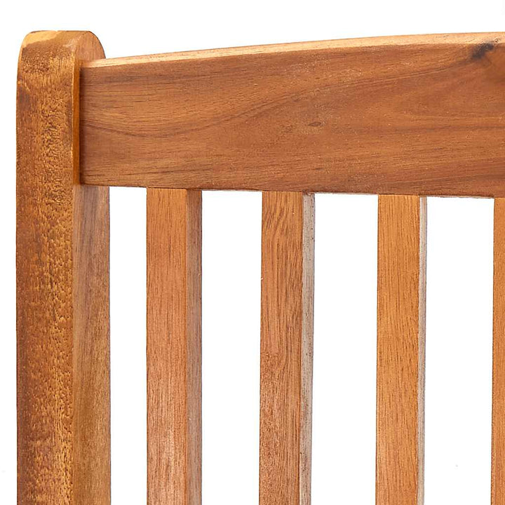 foldbare havestole 2 stk. massivt akacietræ