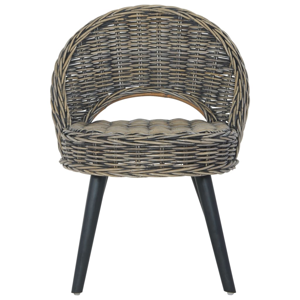 lænestol kubu-rattan sort