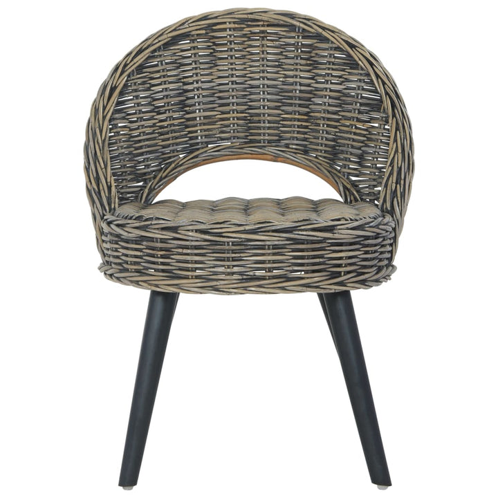 lænestol kubu-rattan sort