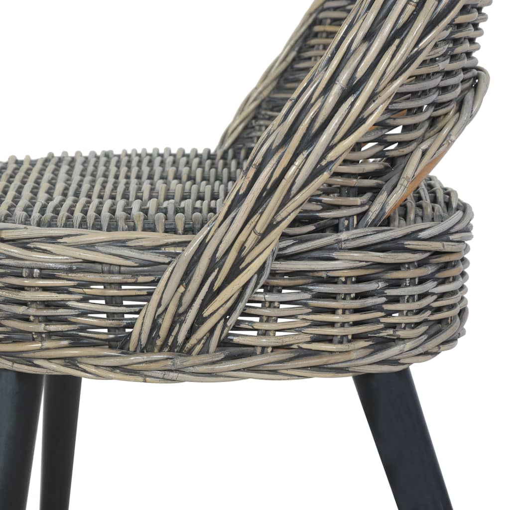 lænestol kubu-rattan sort