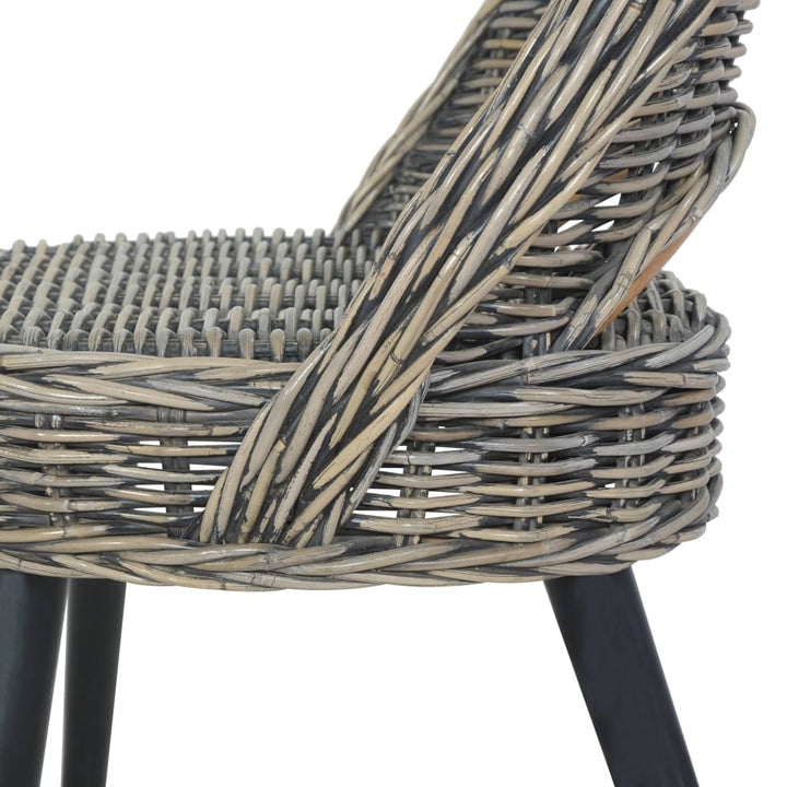 lænestol kubu-rattan sort
