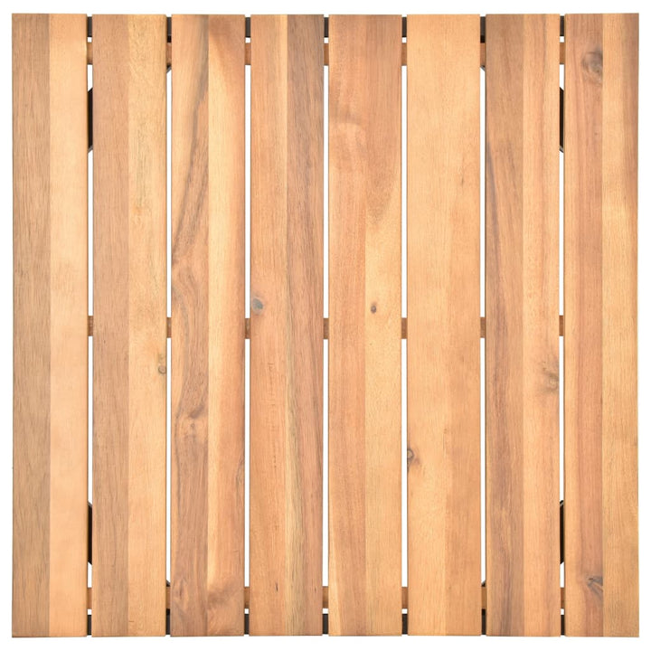 haveloungesæt 4 dele med hynder massivt akacietræ