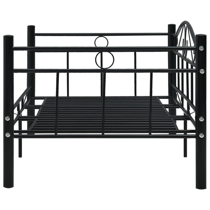 stel til daybed 90x200 cm metal sort