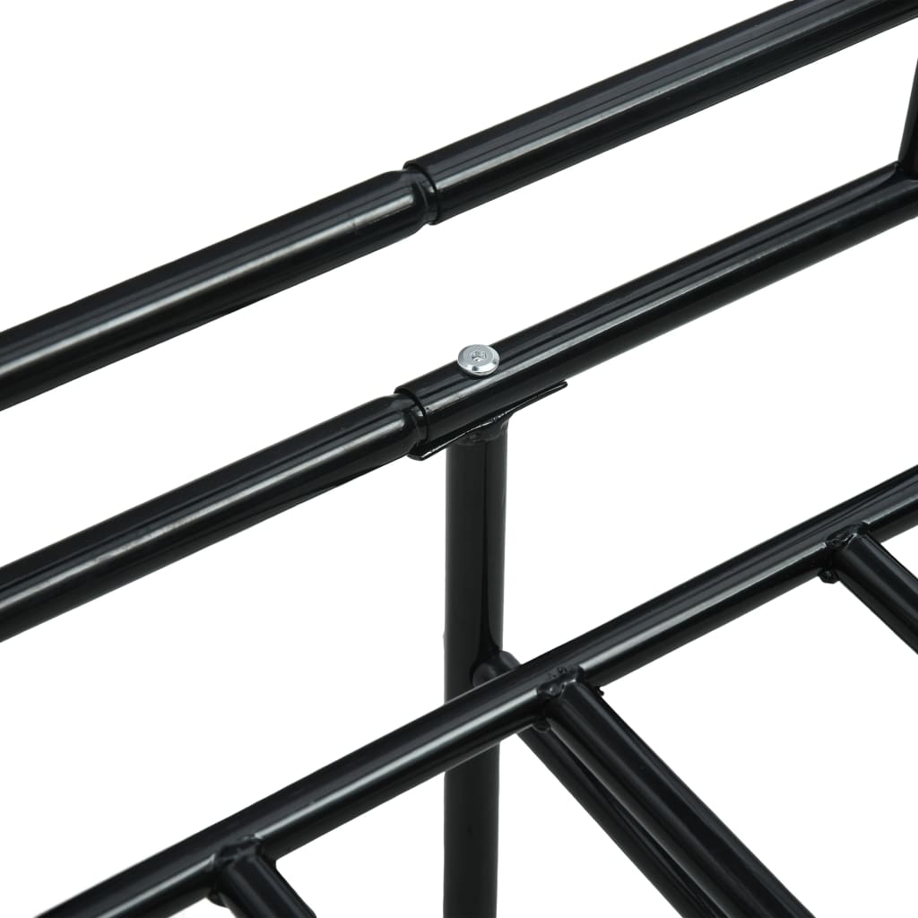 stel til daybed 90x200 cm metal sort