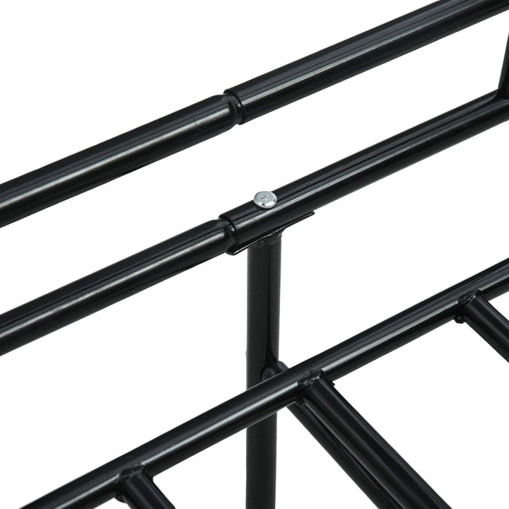 stel til daybed 90x200 cm metal sort