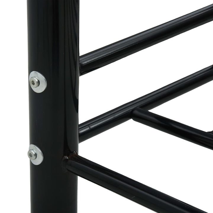 stel til daybed 90x200 cm metal sort